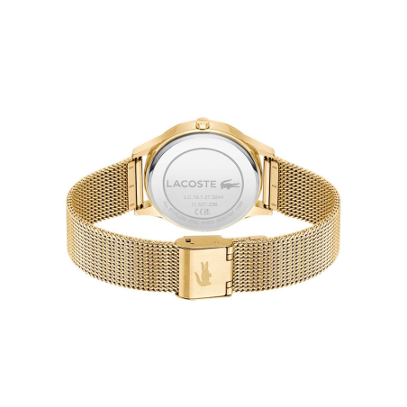 Reloj Lacoste Mujer Crocodelle Acero Dorado 2001417