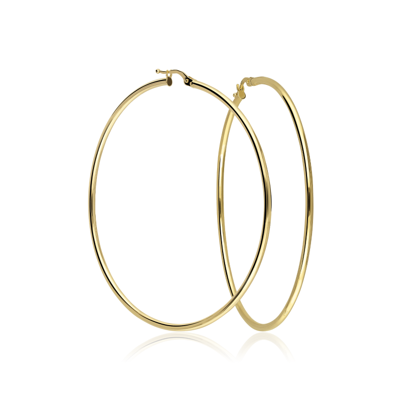 Pendientes Aro Oro 18k 60mm "Raisa"