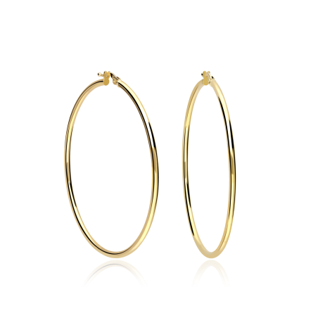 Pendientes Aro Oro 18k 50mm "Zaza Gold"