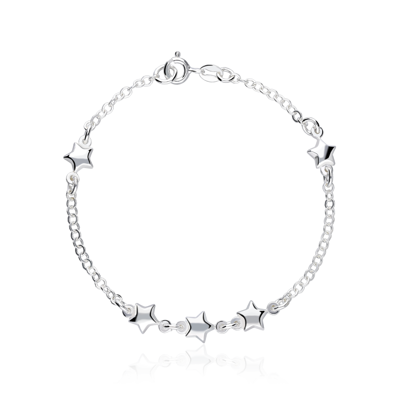Pulsera Plata primera ley "Antares"