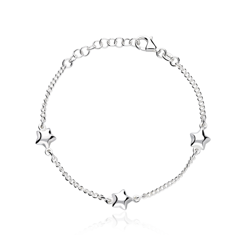 Pulsera Plata primera Ley 20cm "Hadar"