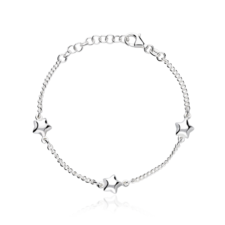 Pulsera Plata primera Ley 20cm "Hadar"