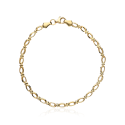 Pulsera Oro 18k 19cm  Abelen 