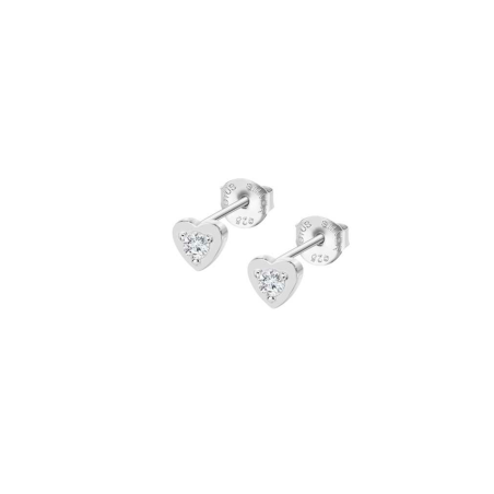 Pendientes Lotus Silver Mujer Essentials Corazón LP3849-4/1