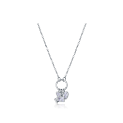Collar Viceroy Mujer Plata Colgantes Llave, Candado y Corazón 9138C000-30