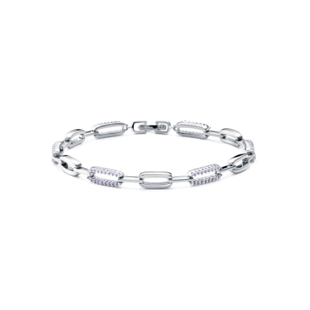 Pulsera Viceroy Mujer Plata Eslabones y Circonitas 9142P000-30