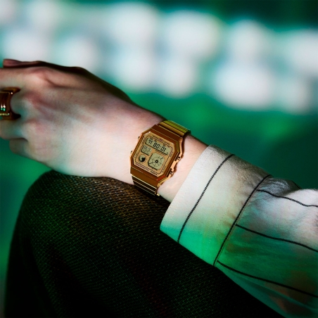 Reloj Casio Vintage Digital Acero Dorado A130WEG-9AEF