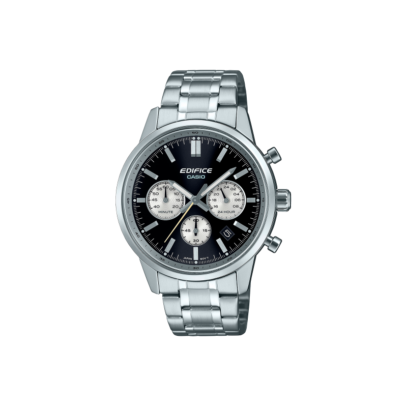 Reloj Casio Edifice Hombre Cronógrafo Estándar Esfera Negra EFR-575D-1AEF