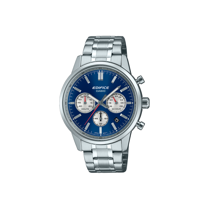 Reloj Casio Edifice Hombre Cronógrafo Estándar Esfera Azul EFR-575D-2AEF