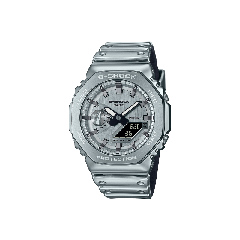 Reloj Casio G-Shock Hombre G-Steel Gris Monocromático GM-2100YM-8AER