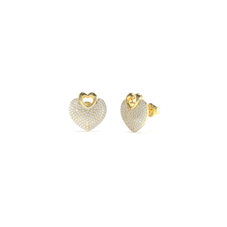 Pendientes Guess Mujer Crazy In Love Corazón JUBE05213JWYGT-U