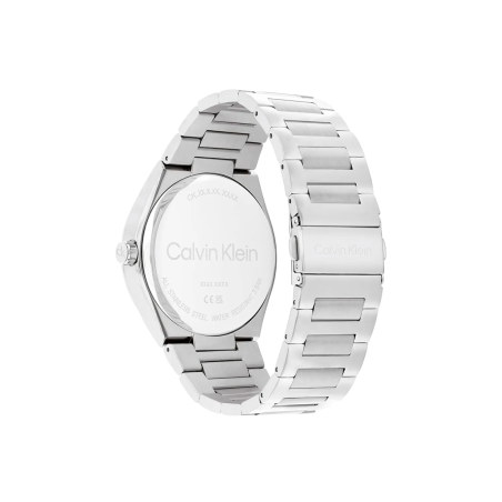Reloj Calvin Klein Hombre Acero Esfera Blanca 25200489