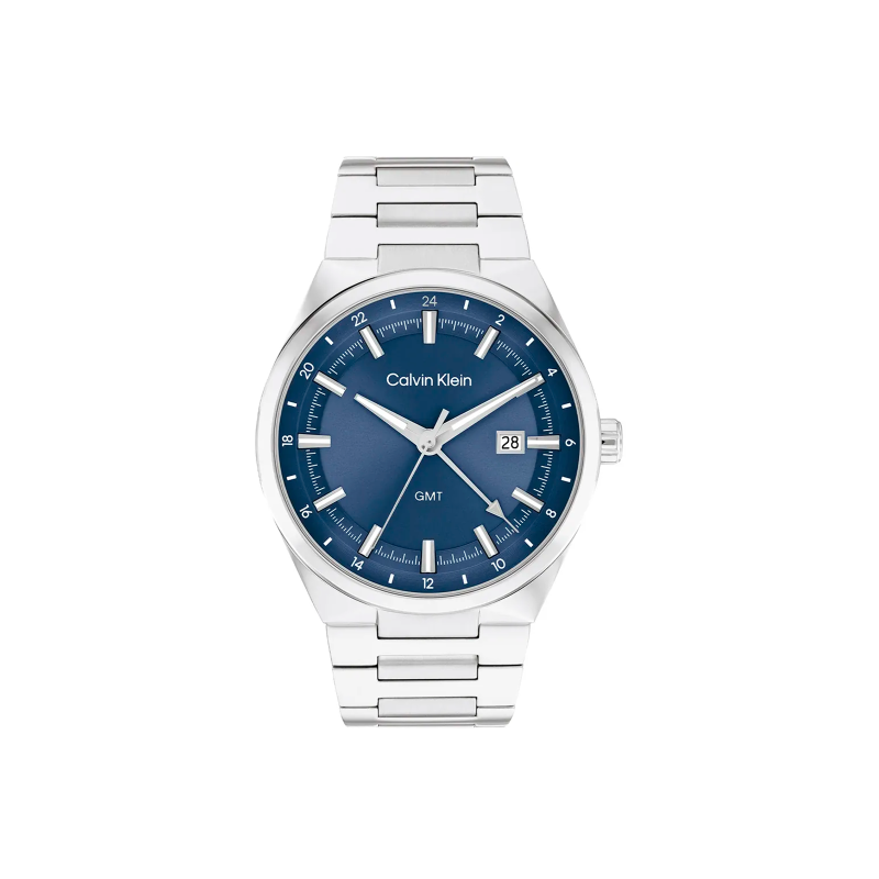 Reloj Calvin Klein Hombre Acero Esfera Azul 25200488