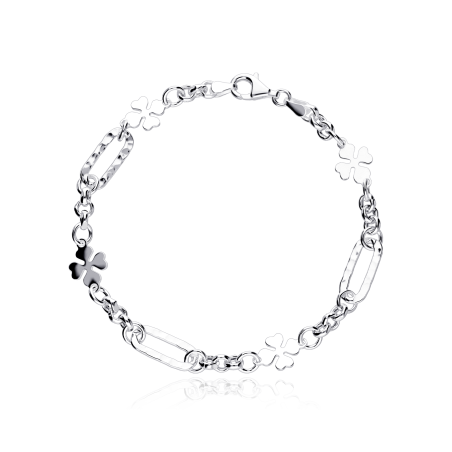 Pulsera Plata Primera ley 20.5cm "Fortuny"