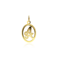Colgante iniciales Oro 18k