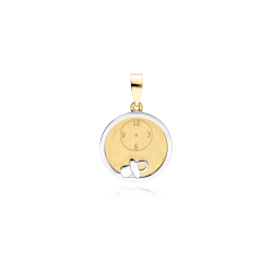Medalla Oro Chupete y Reloj
