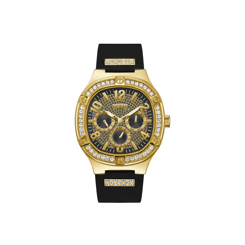 Reloj Guess Hombre Duke Dorado y Negro GW0641G2