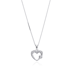 Gargantilla Oro 18k y diamantes 0 04cts  Axira 