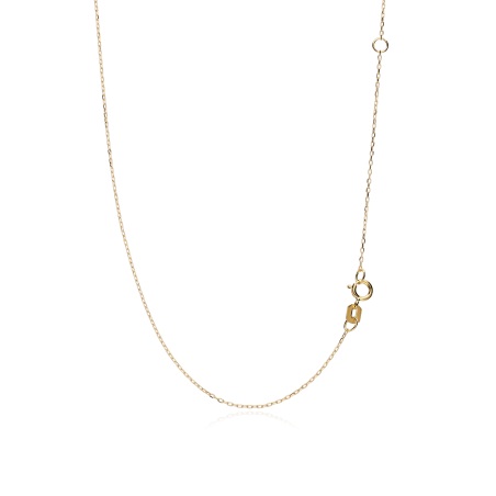 Gargantilla Oro 18k y circonita 4mm "Three"