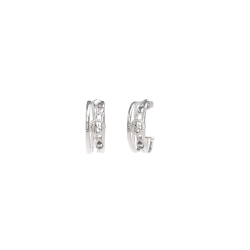 Pendientes Guess Mujer 4G Light Acero JUBE05236JWRHT-U