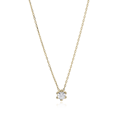 Gargantilla Oro 18k y circonita 5mm  Sixty 