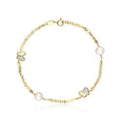 Pulsera "Puket" Oro 18k Perlas Cultivadas