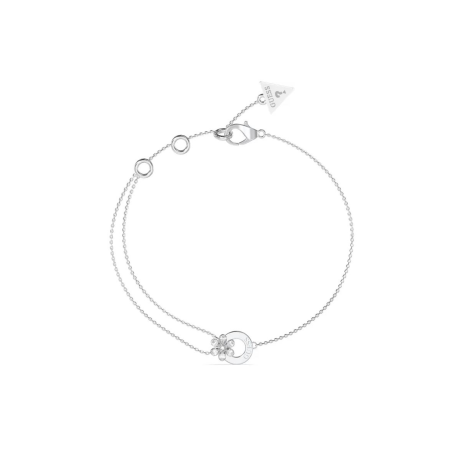 Pulsera Guess Lily Flor Acero JUBB05111JWRHS