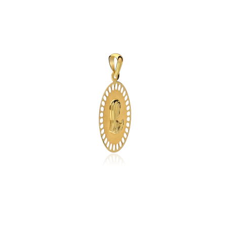 Medalla Virgen niña Oro 18k