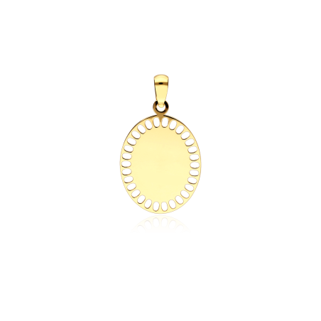 Medalla Virgen niña Oro 18k