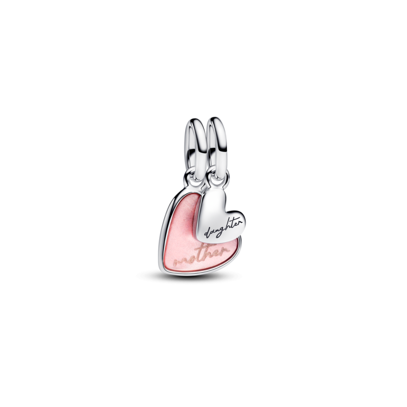 Charm Pandora Colgante Divisible Madre E Hija 793766C01 Charm Pandora Colgante Divisible Madre E Hija 793766C01
