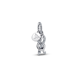Charm Pandora Colgante Nudo Infinito Pavé 793780C01