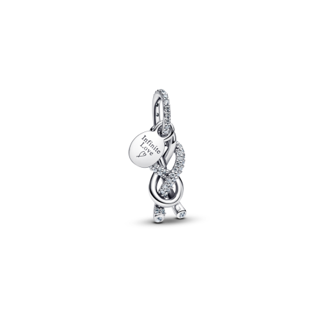 Charm Pandora Colgante Nudo Infinito Pavé 793780C01