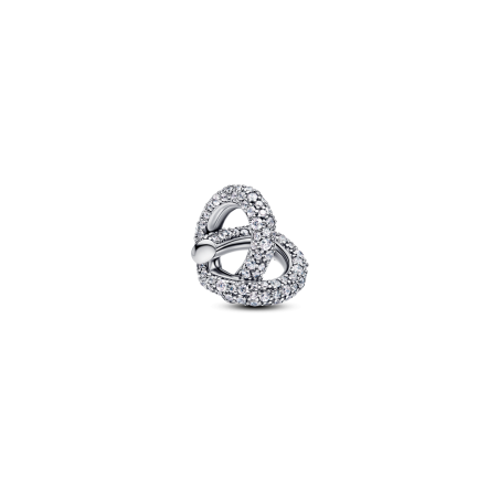 Charm Pandora Corazón Nudo Infinito Pavé 793771C01
