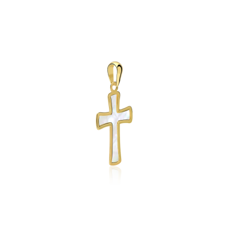 Cruz Oro 18k y Nácar "Nubia"