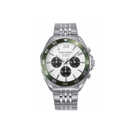 Reloj Mark Maddox Esfera Verde y Blanca HM1024-07