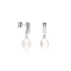 Pendientes Oro 18k y perlas "Mara"