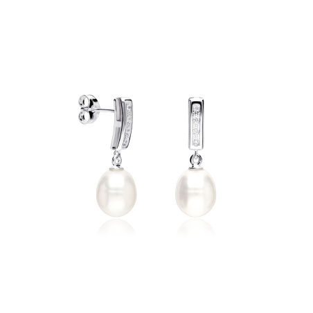 Pendientes Oro 18k y perlas "Mara"