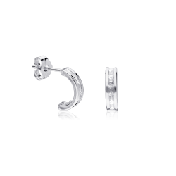Pendientes "Shanté" Oro 18k y circonita