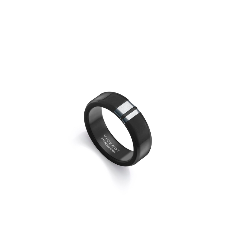 Anillo Viceroy Acero Negro 75403A02