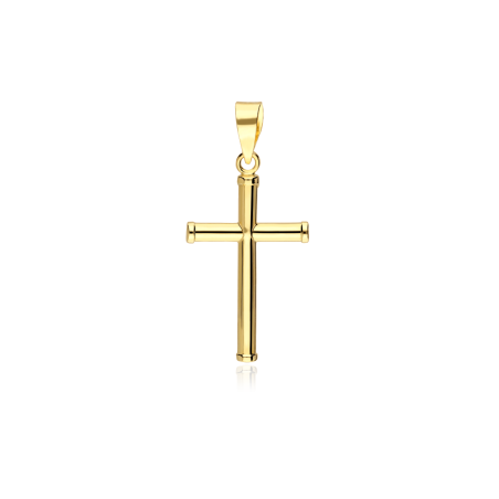 COLGANTE CRUZ "CIELO" ORO 18K