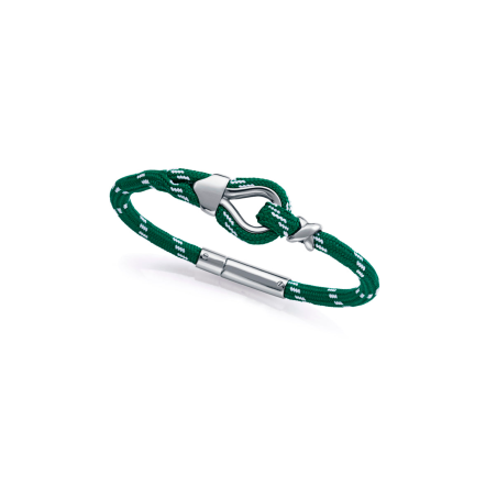 Pulsera Viceroy Acero Y Nylon Verde Y Blanco 14301P01016