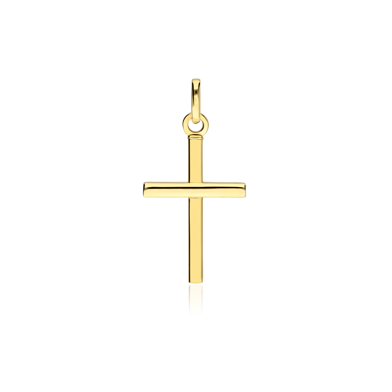 Colgante Cruz Oro 18k "Pedro"