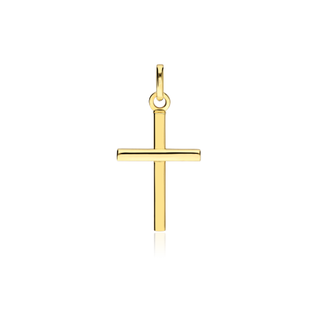 Colgante Cruz Oro 18k "Pedro"