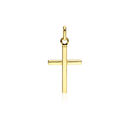 Colgante Cruz Oro 18k "Pedro"