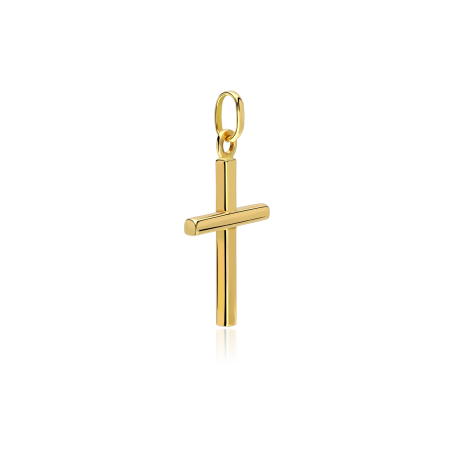 Colgante Cruz Oro 18k "Pedro"