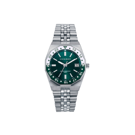 Reloj Viceroy Acero Bisel Rotatorio Bicolor 42452-67
