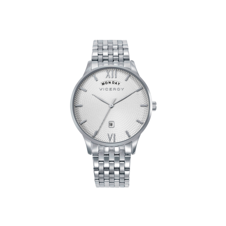 Reloj Viceroy Acero Esfera Blanca 42455-83