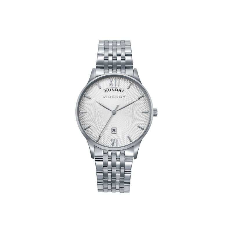 Reloj Viceroy Acero Esfera Blanca 42450-83