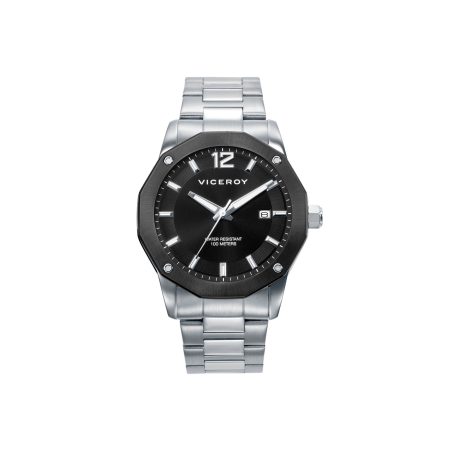 Reloj Viceroy Acero Esfera Negra 401445-55