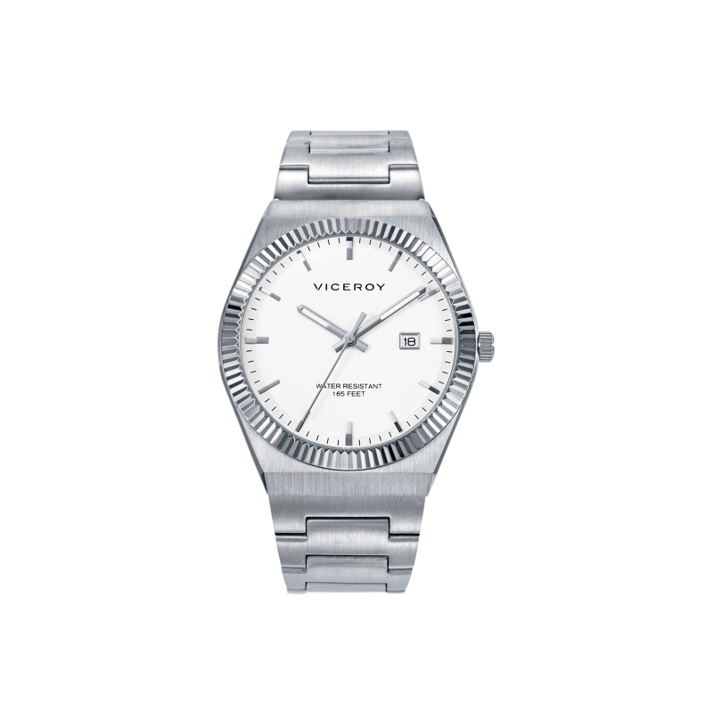 Reloj Viceroy Acero Esfera Blanca 401433-07